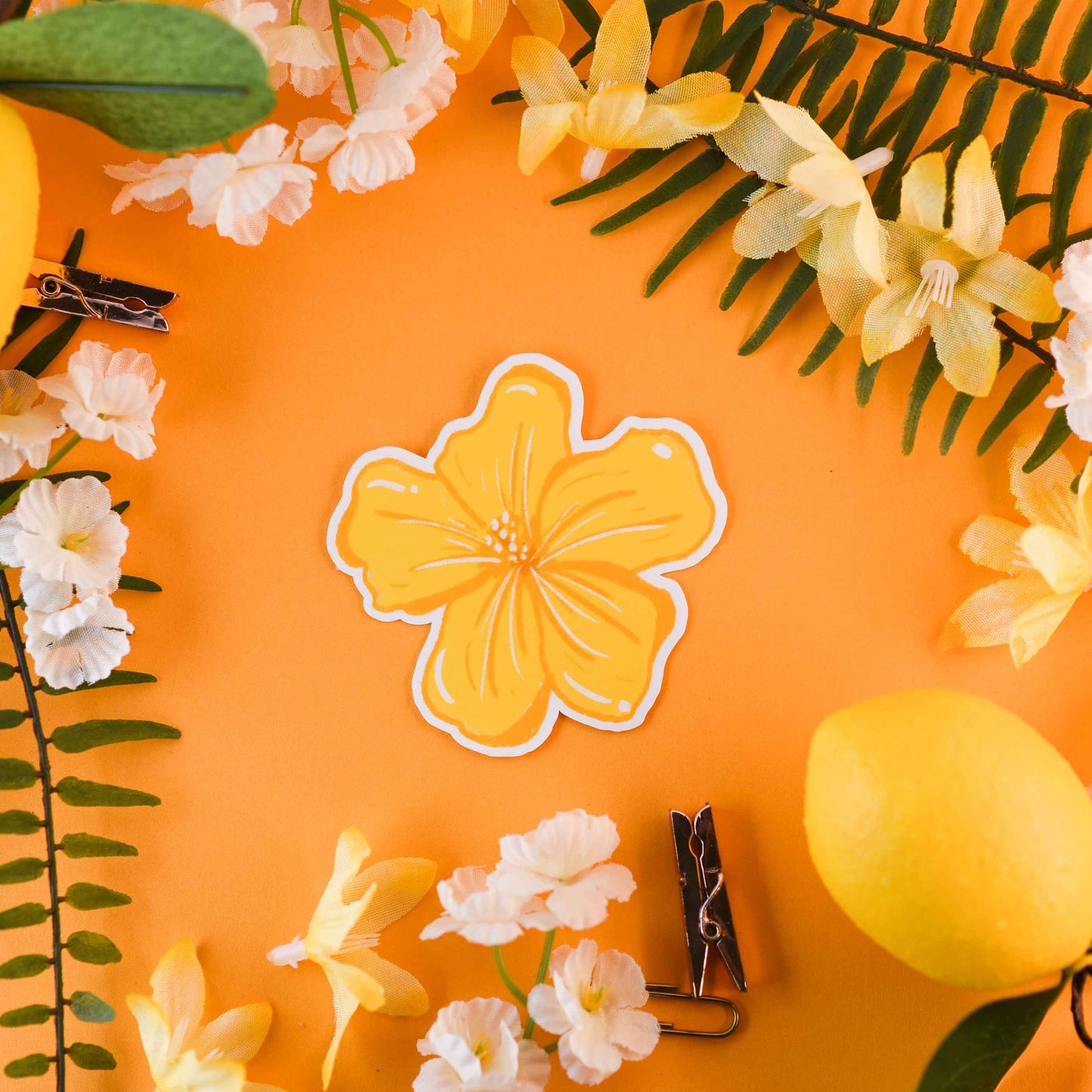 Hibiscus Sticker