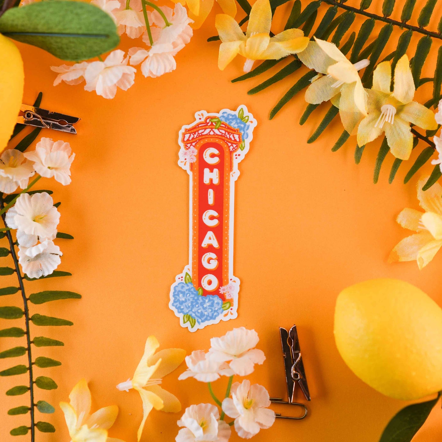 Chicago Sign Sticker