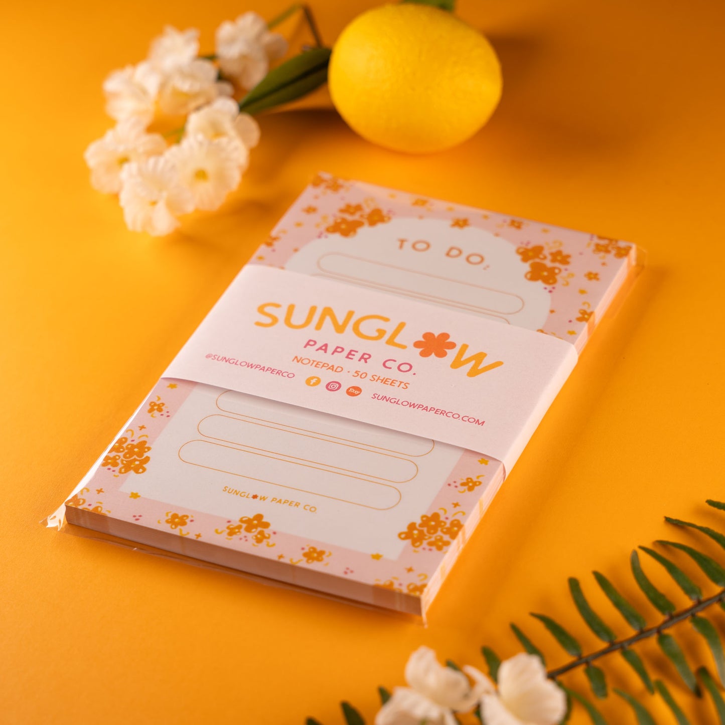 Floral Arch 'To Do List' Notepad