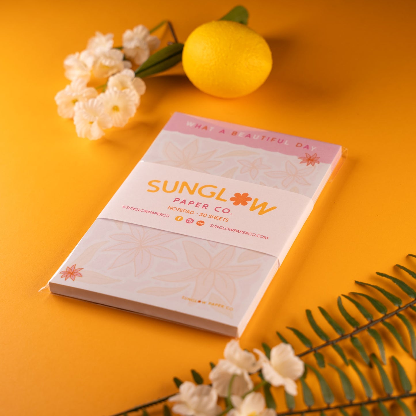 What a Beautiful Day Notepad