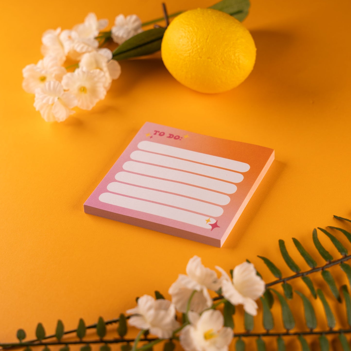 To Do List Sticky Note Pad