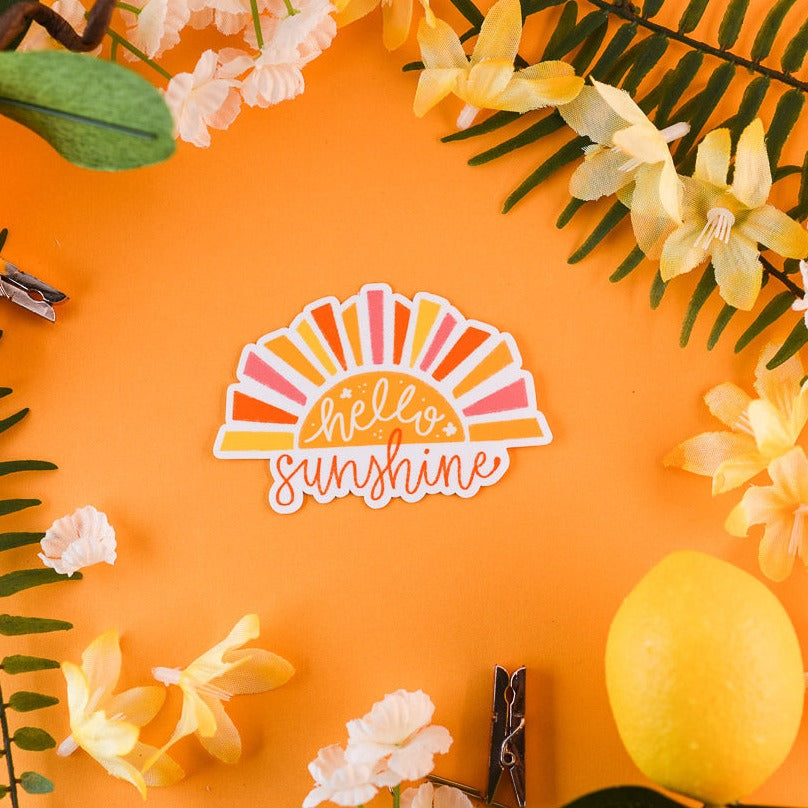 Hello Sunshine Sticker