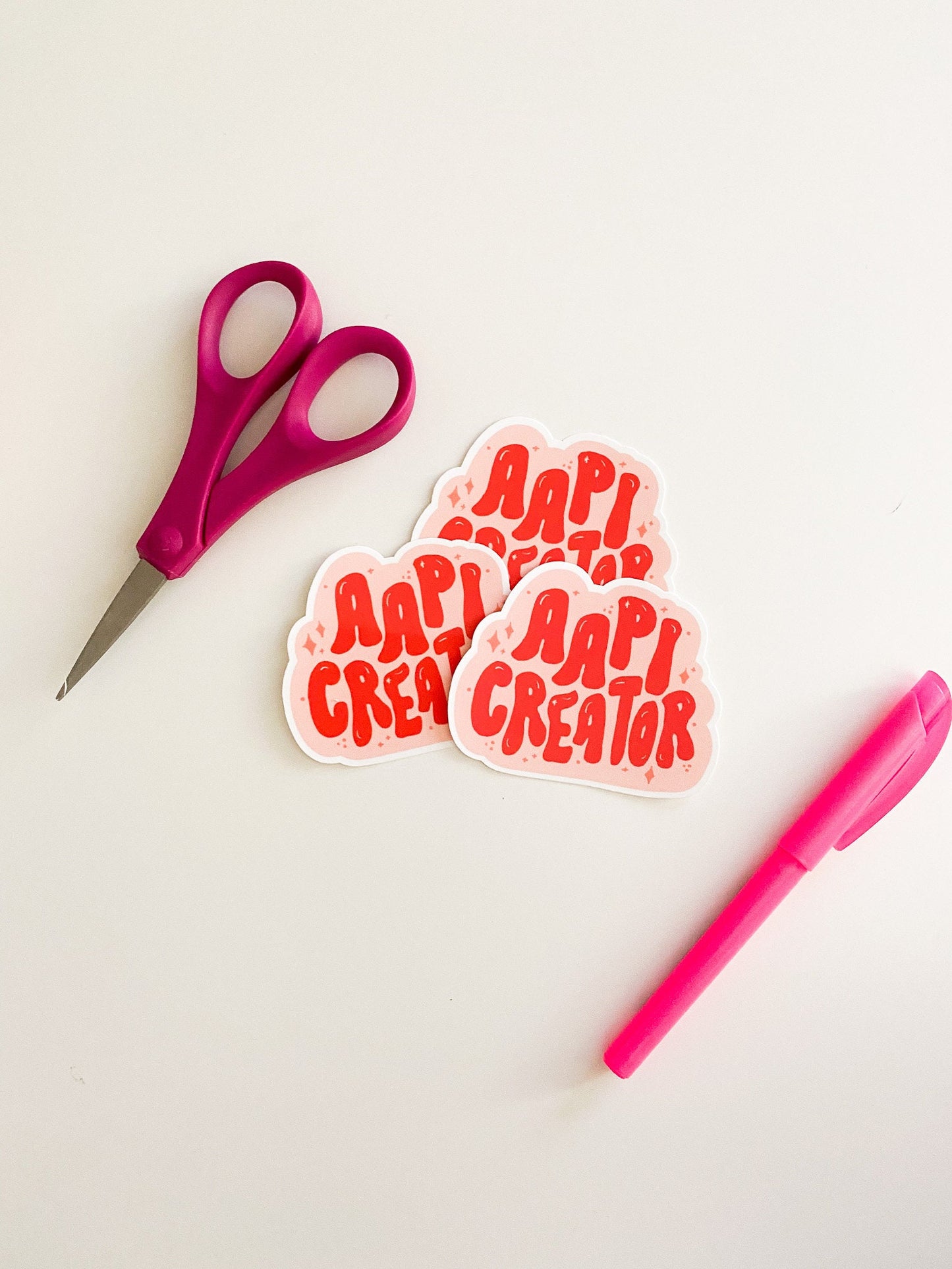 AAPI Creator Sticker