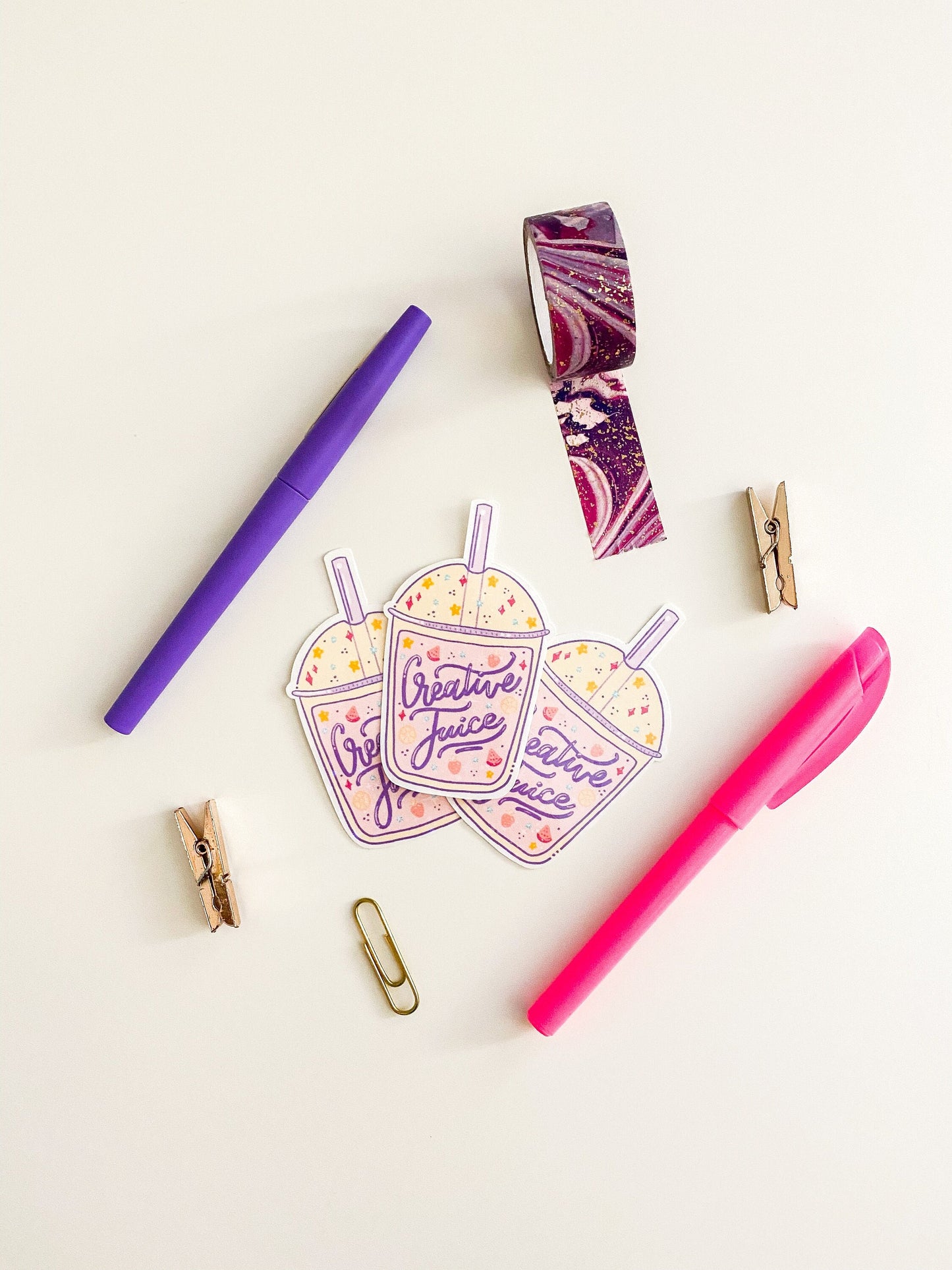 Creative Juice Sticker