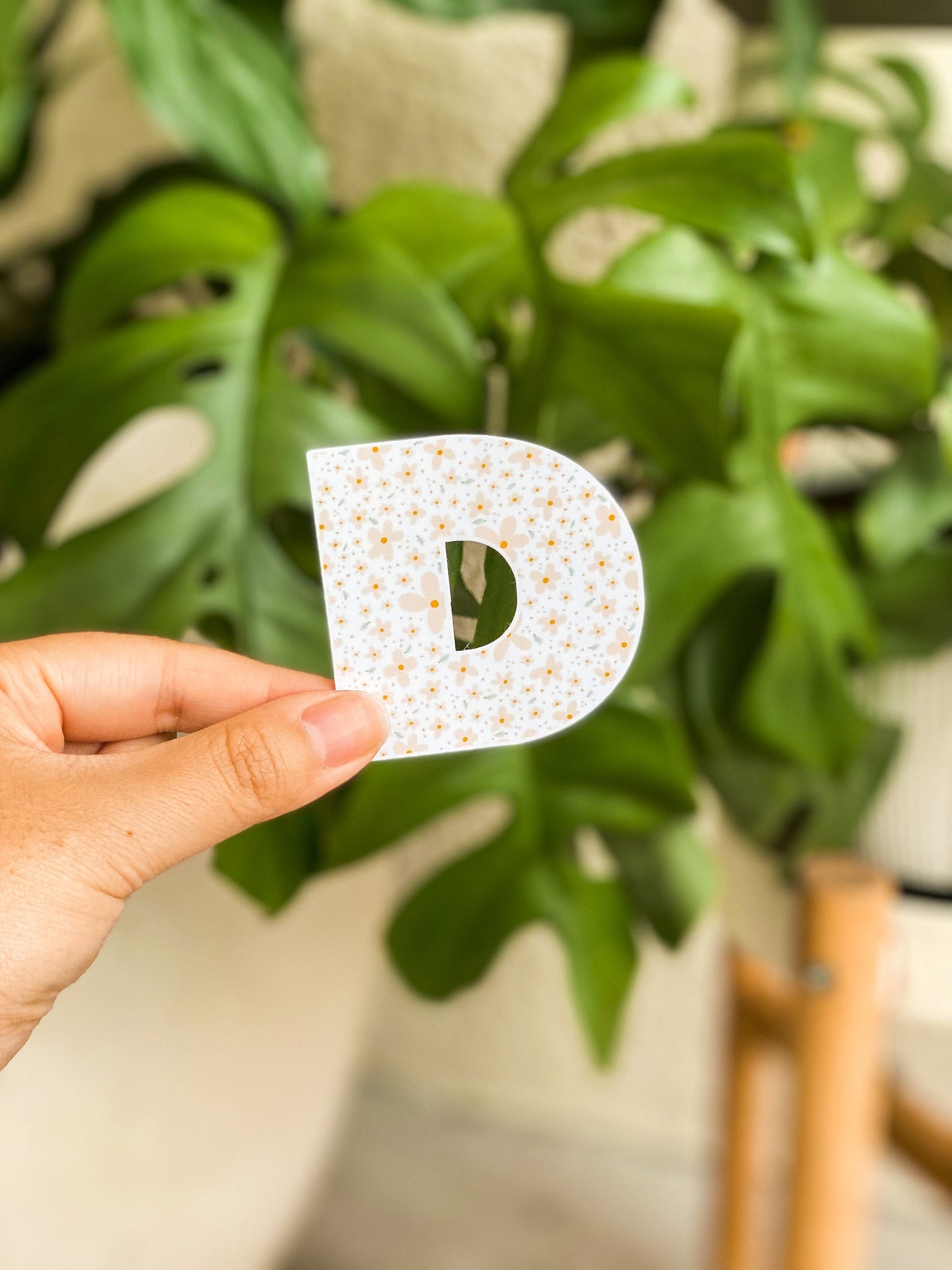 Floral Letter Stickers