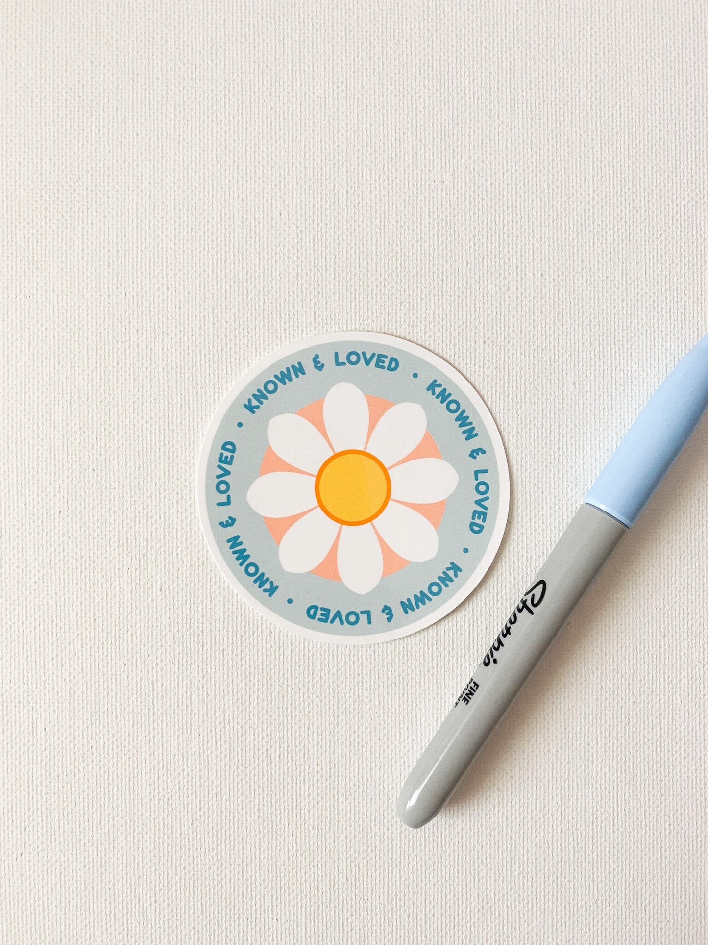 Known and Loved Sticker