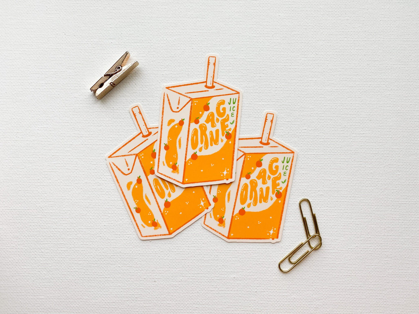 Juice Box Sticker