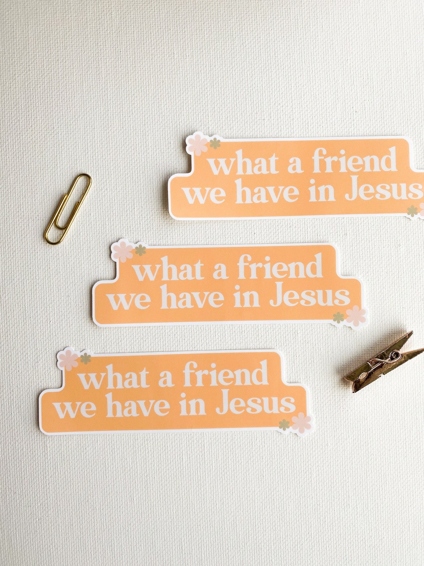 What A Friend We Have In Jesus Sticker