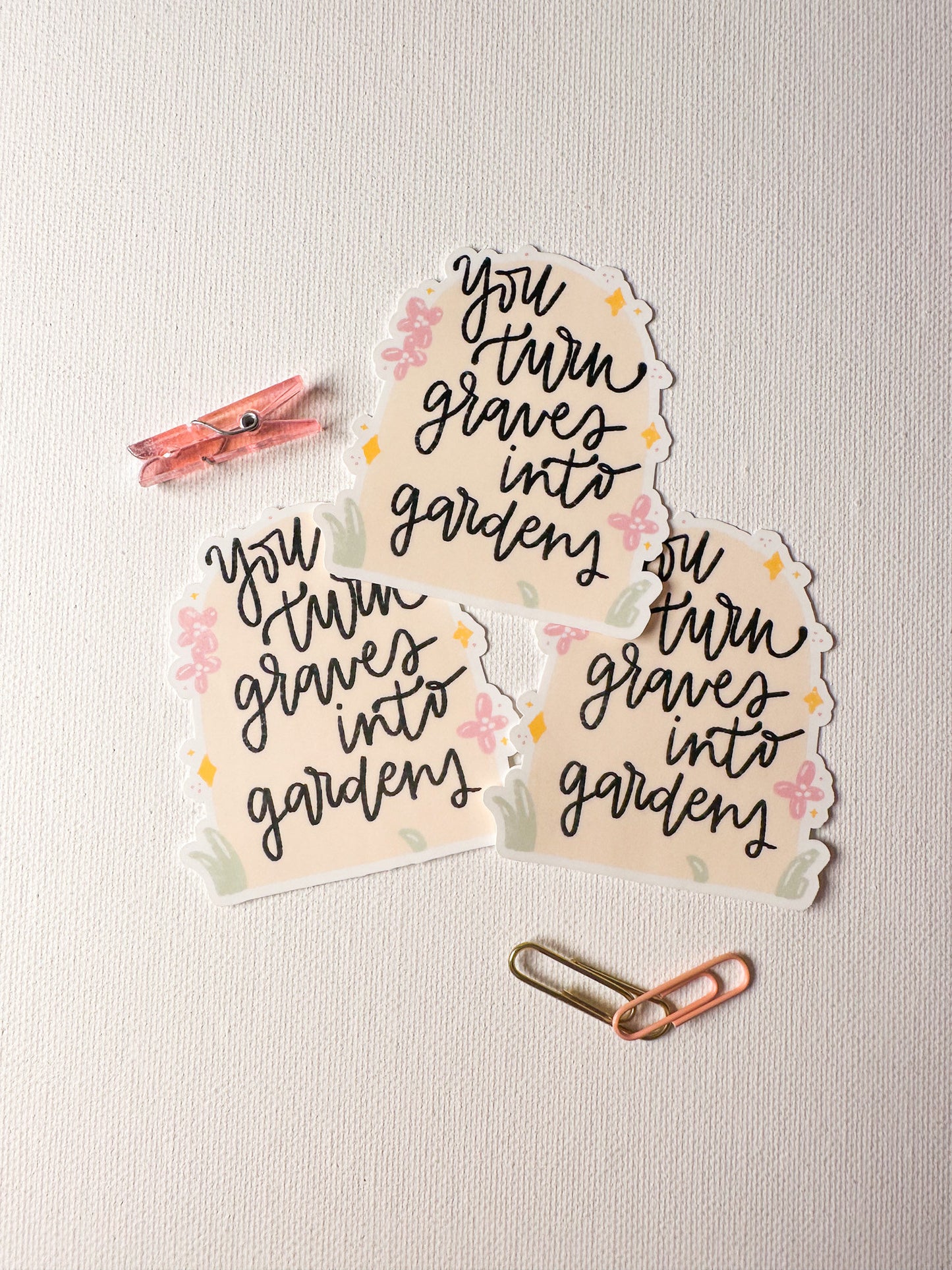 Graves Into Gardens Sticker