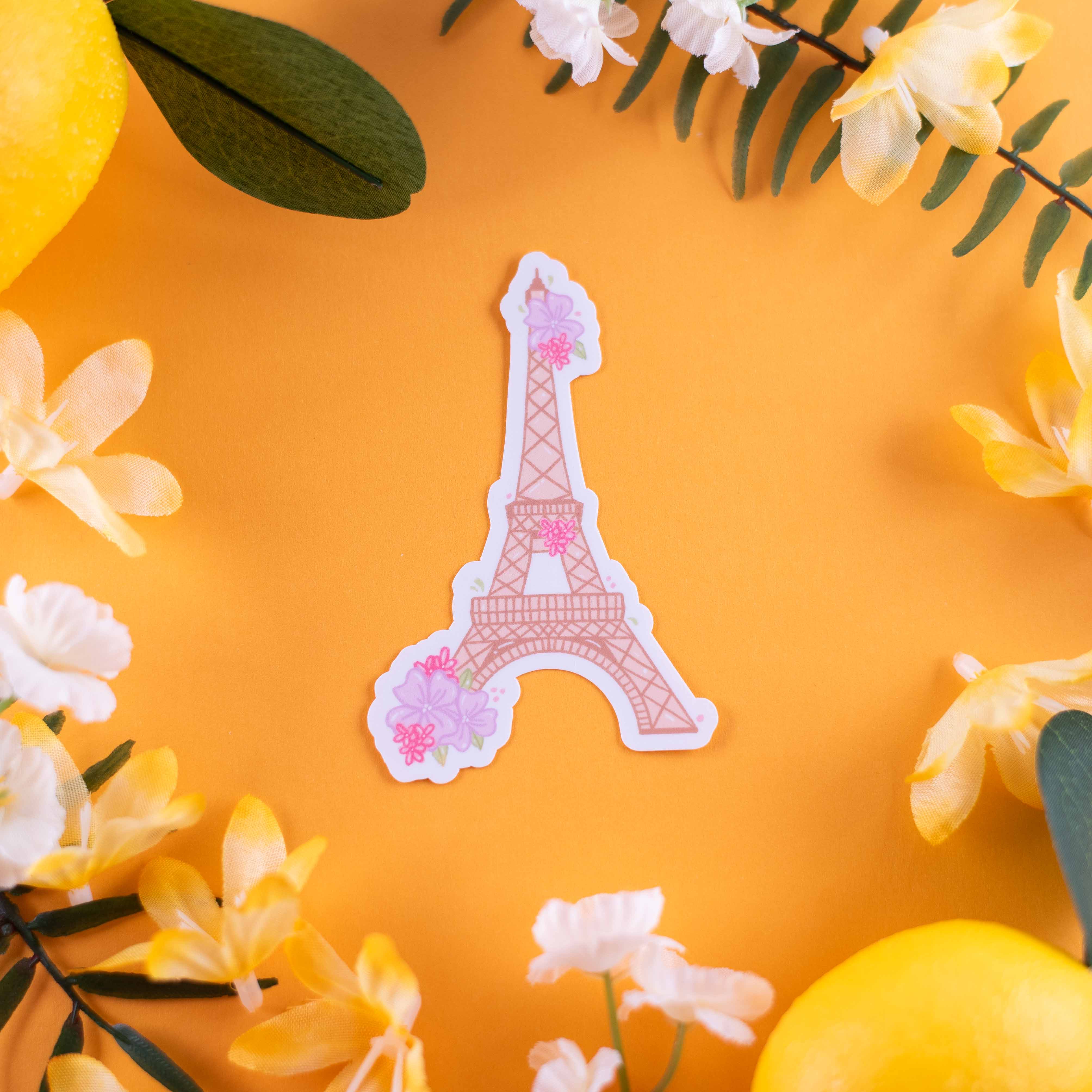 Eiffel Tower Sticker – Sunglow Paper Co.
