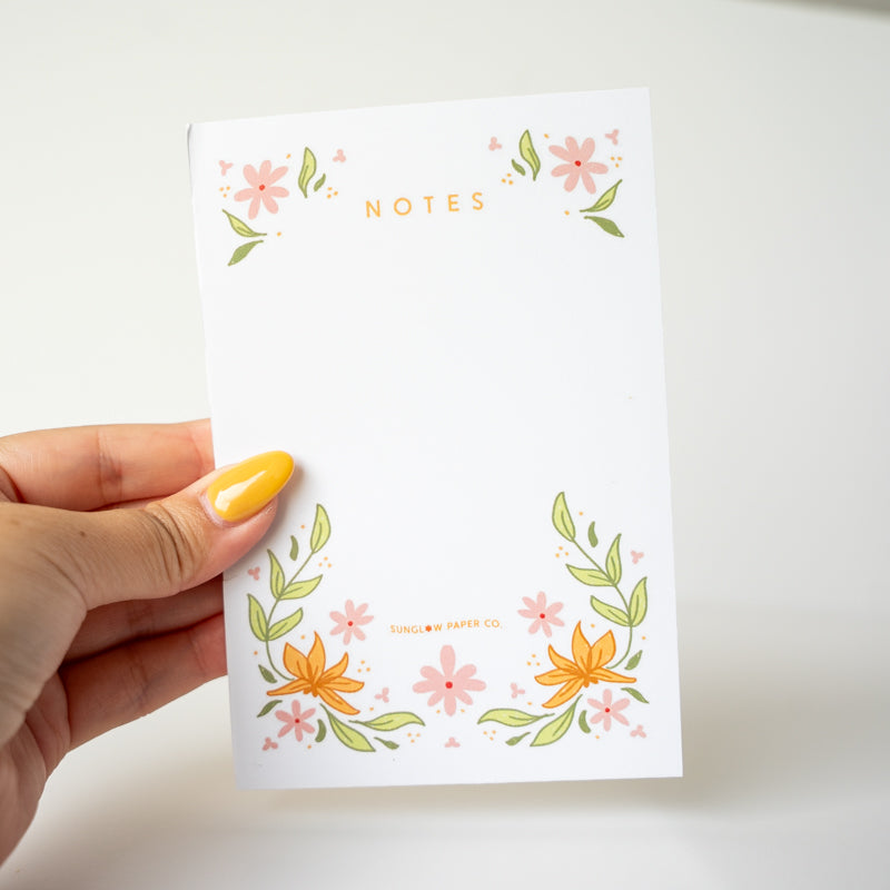 Spring Florals Notepad