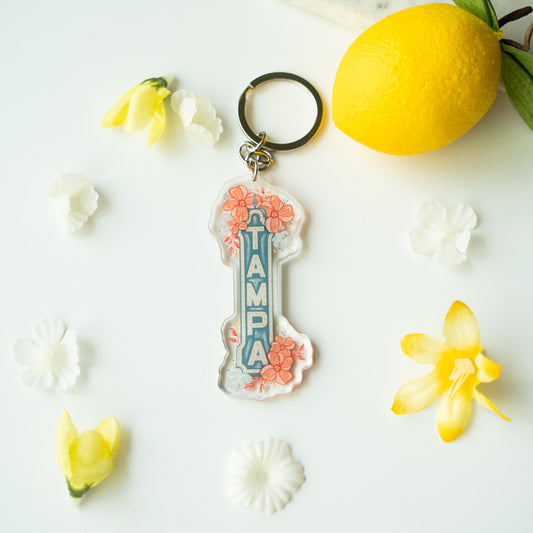 Tampa, Florida Keychain