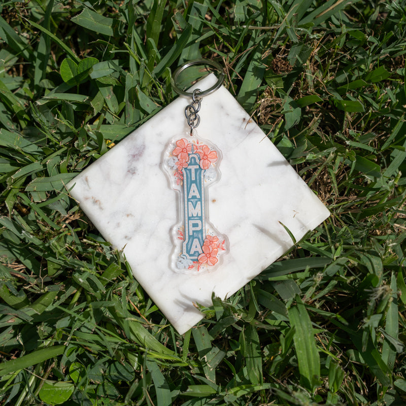 Tampa, Florida Keychain