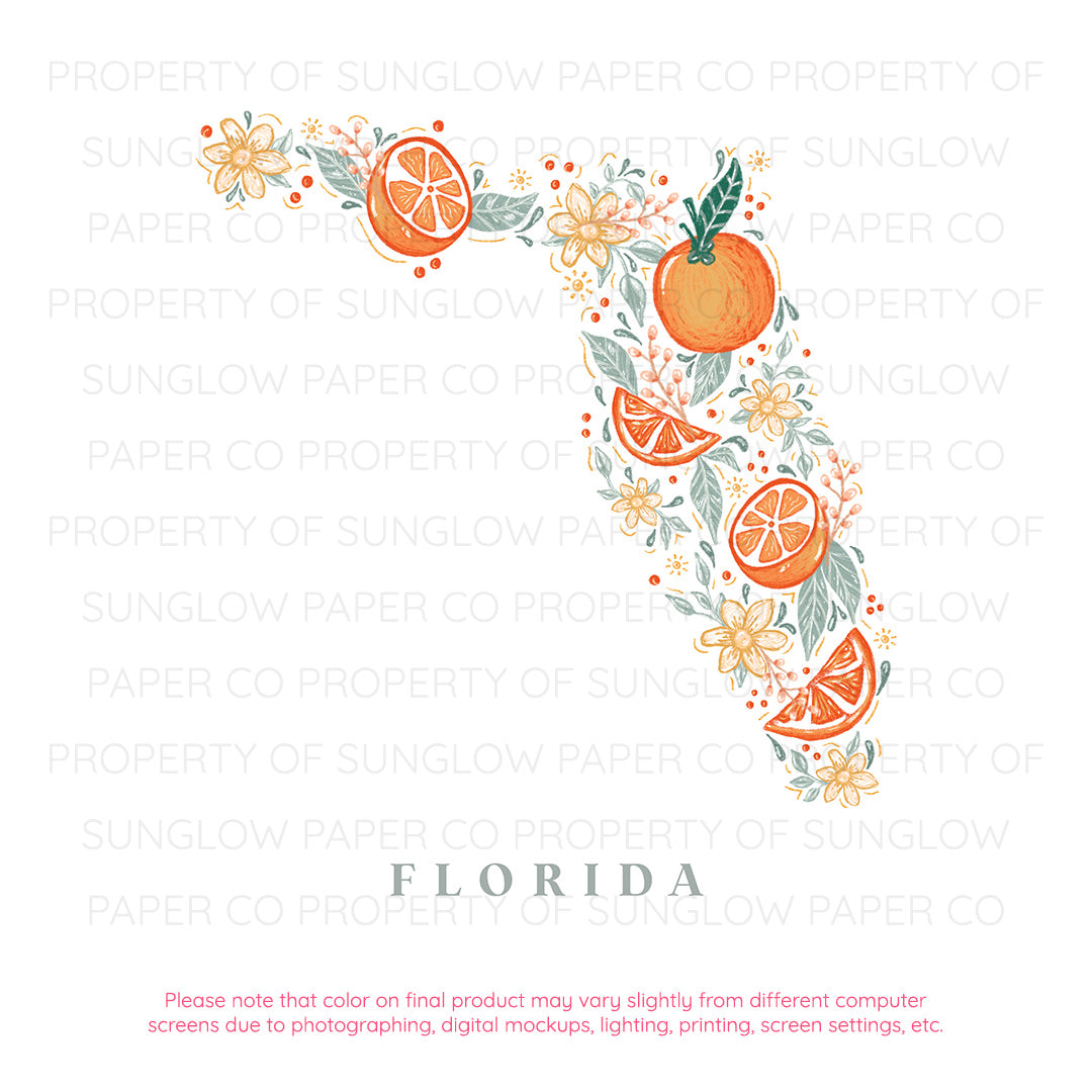 Florida State Art Print