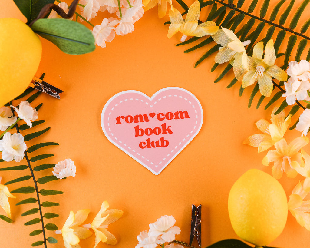 Rom Com Book Club Sticker