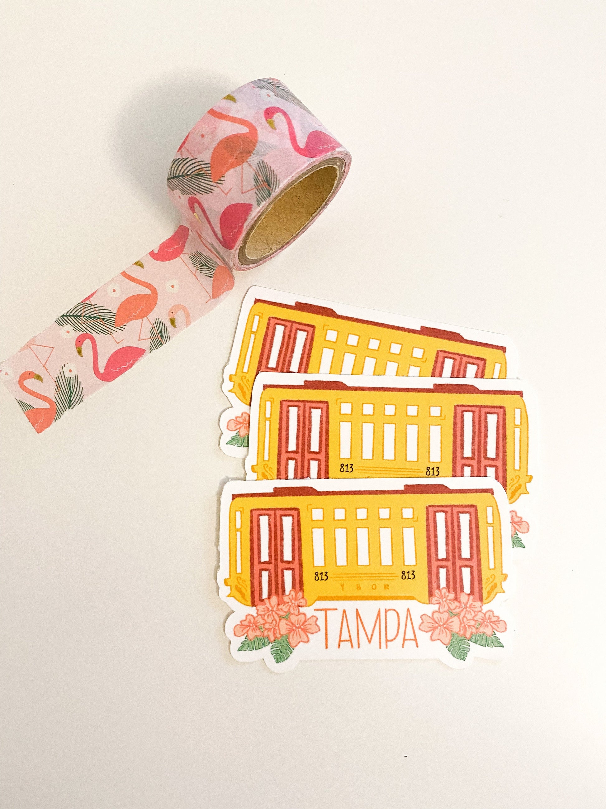 Tampa Trolly Sticker | Sunglow Paper Co. ☀️