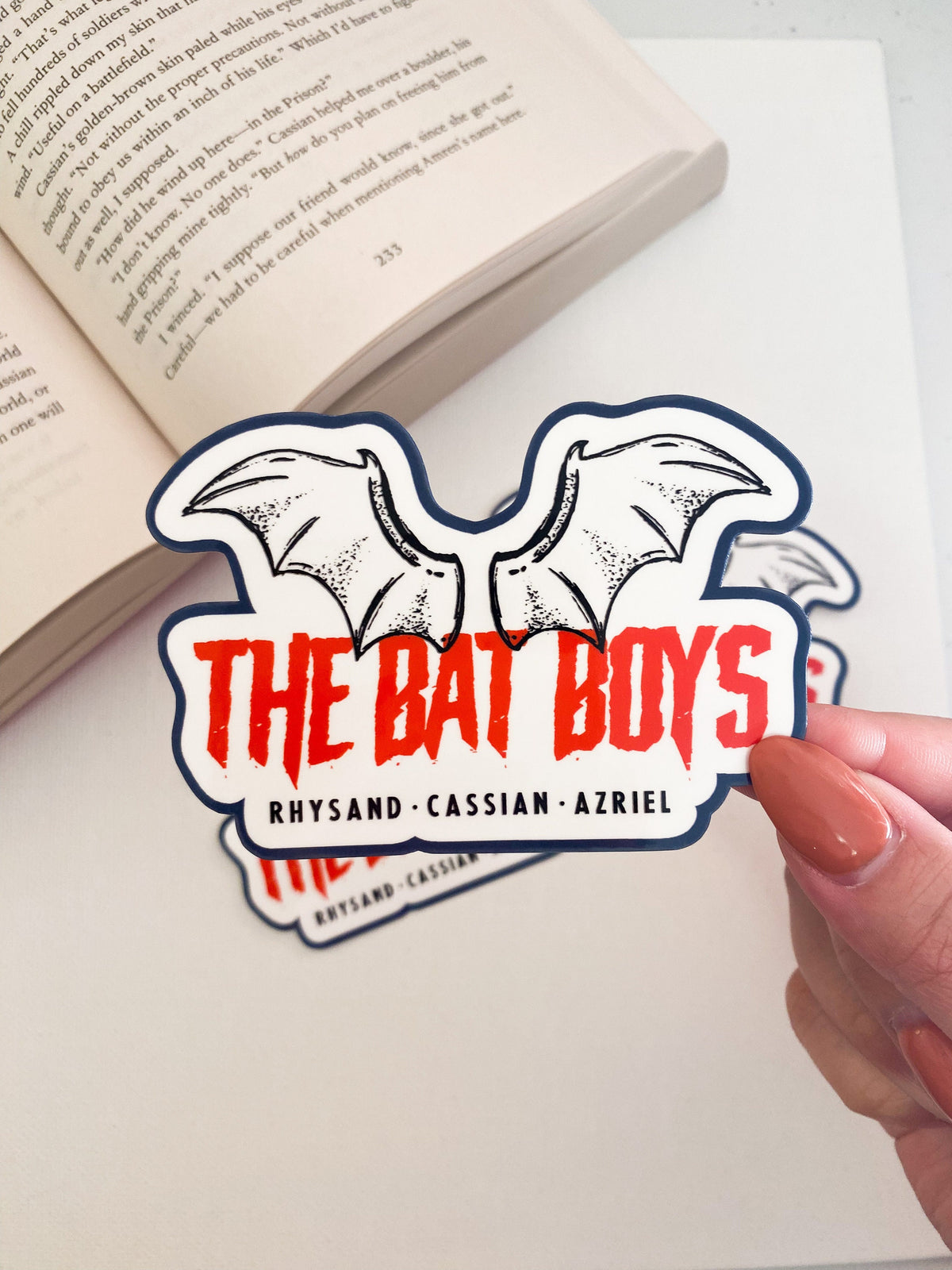 Bat Boy Sticker ACOTAR Bat Boys Sticker | Sunglow Paper Co. ☀️